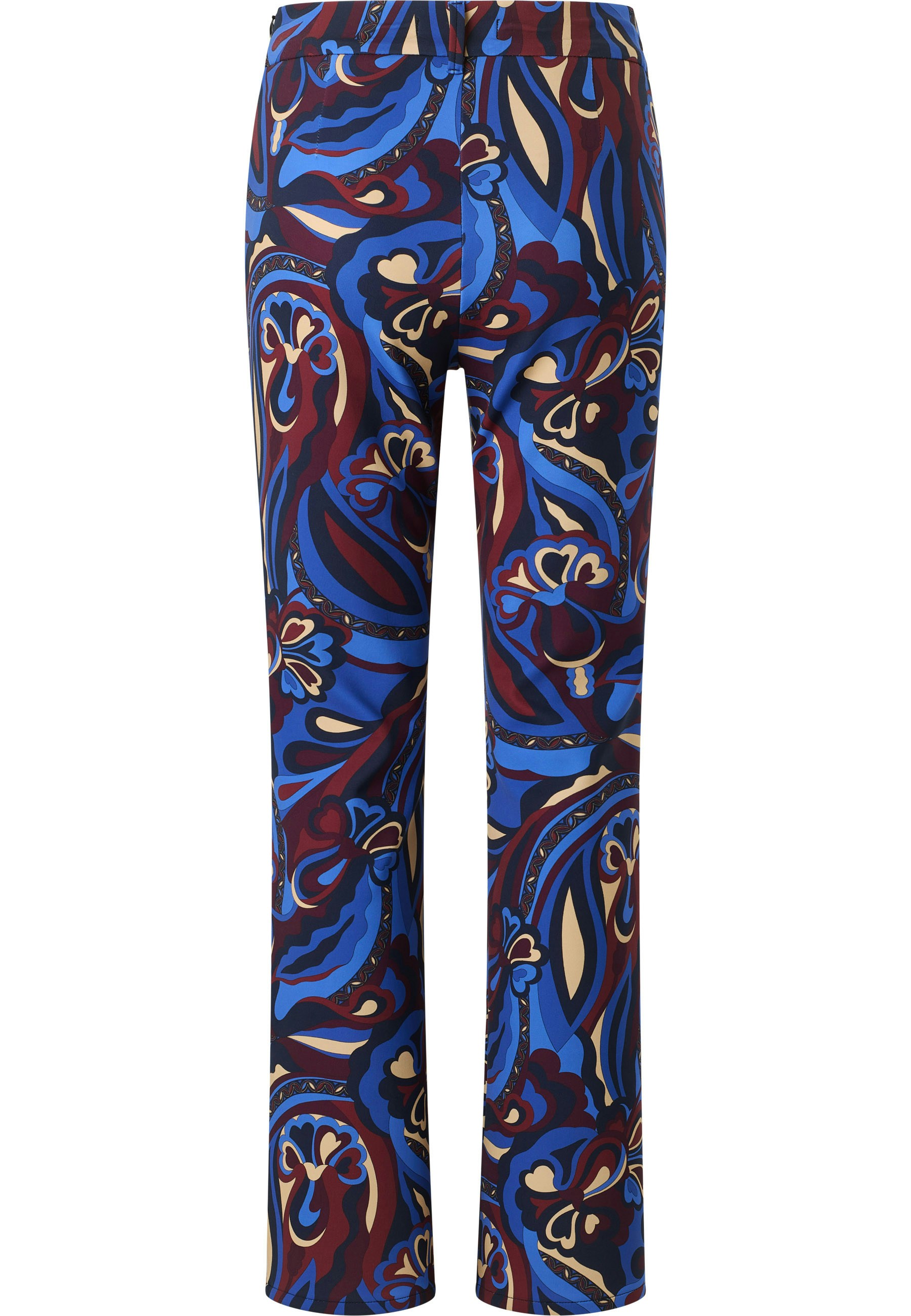 Hose Bootcut mit Modern Flower Print