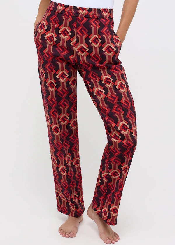 Hose Jogger Wide Legs mit Graphic Print