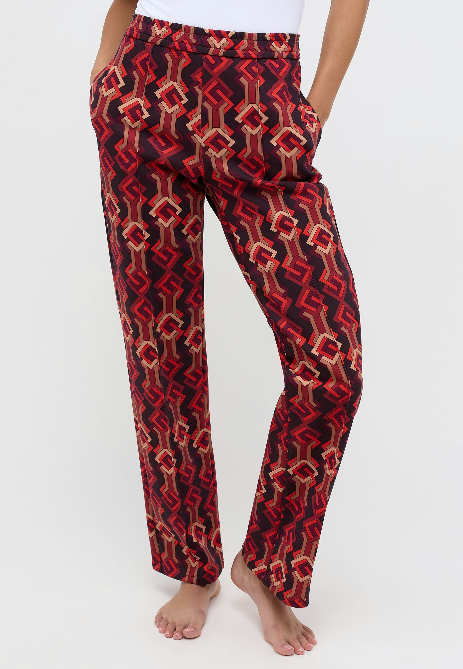 Pants Jogger Wide Legs with graphic print