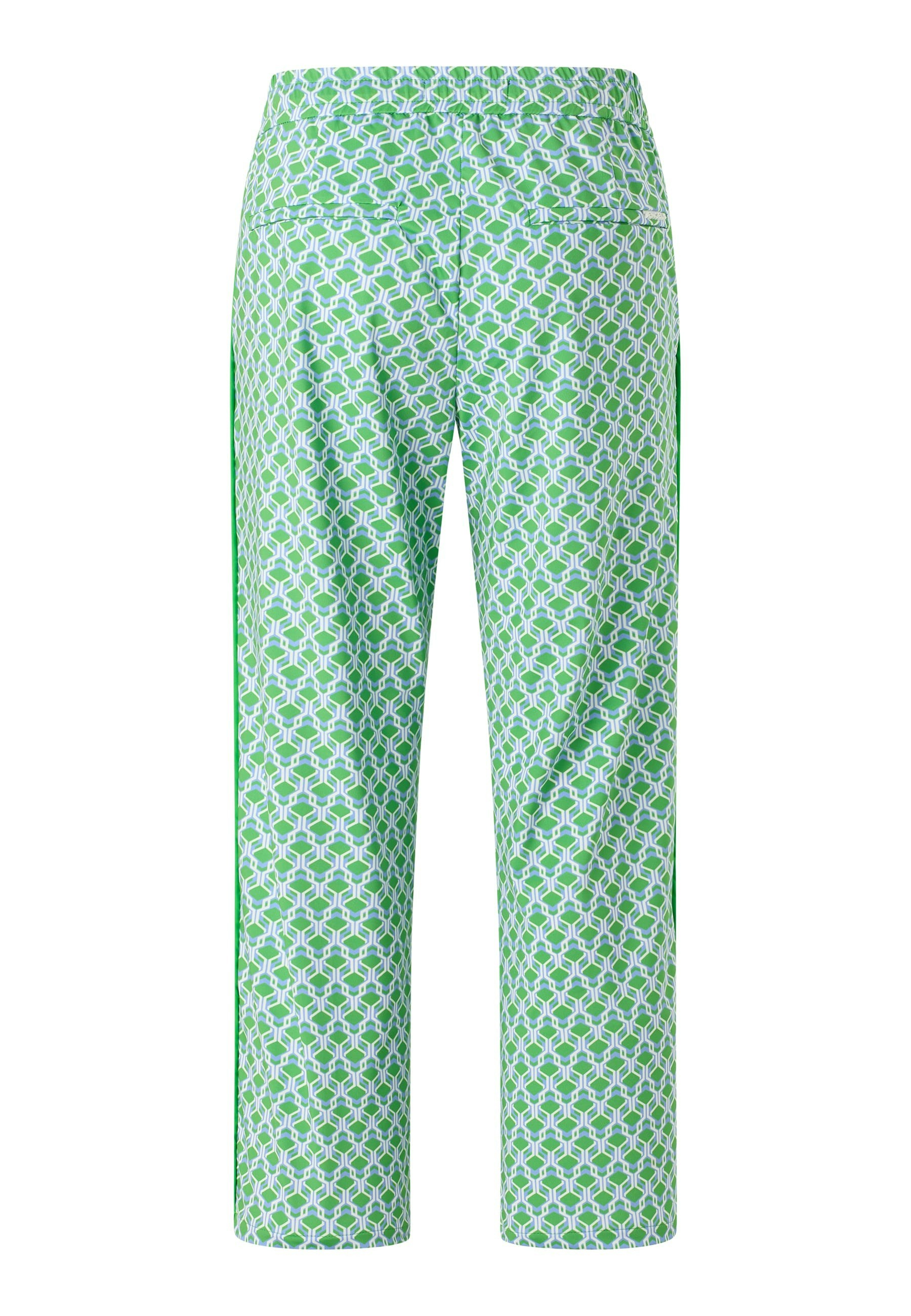 Pants Jogger Galon Culotte with retro print