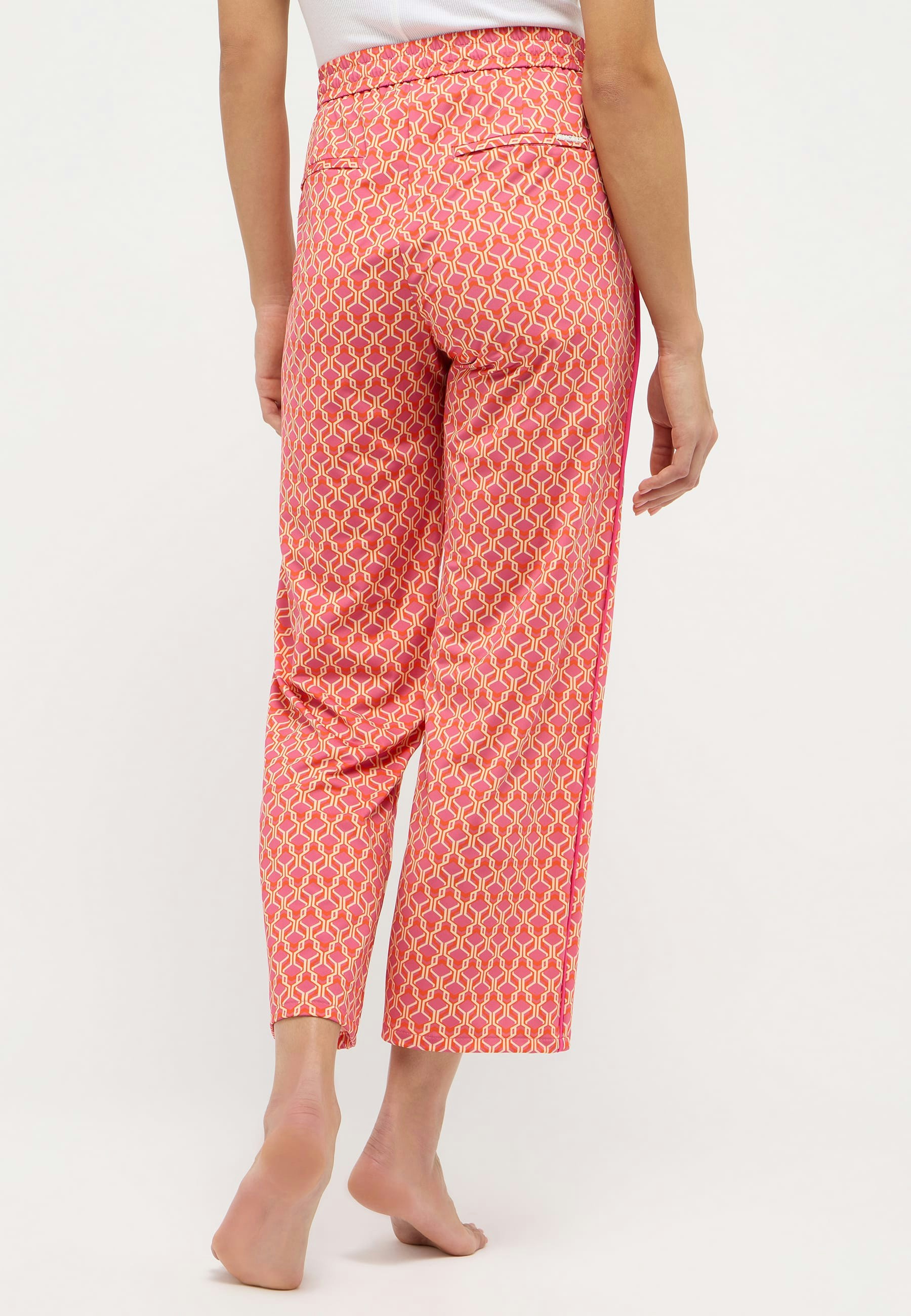 Hose Jogger Galon Culotte mit Retro-Print