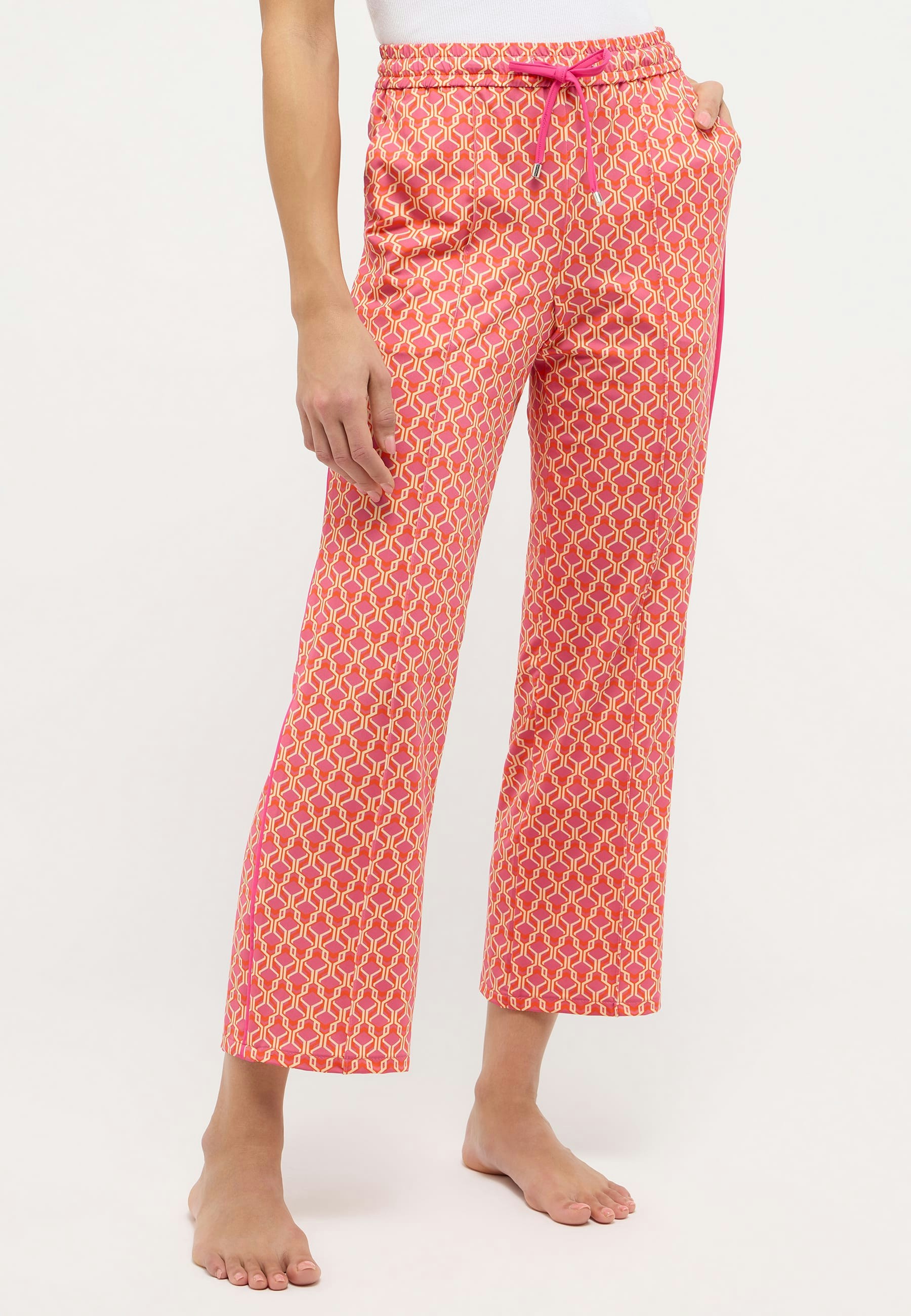 Hose Jogger Galon Culotte mit Retro-Print