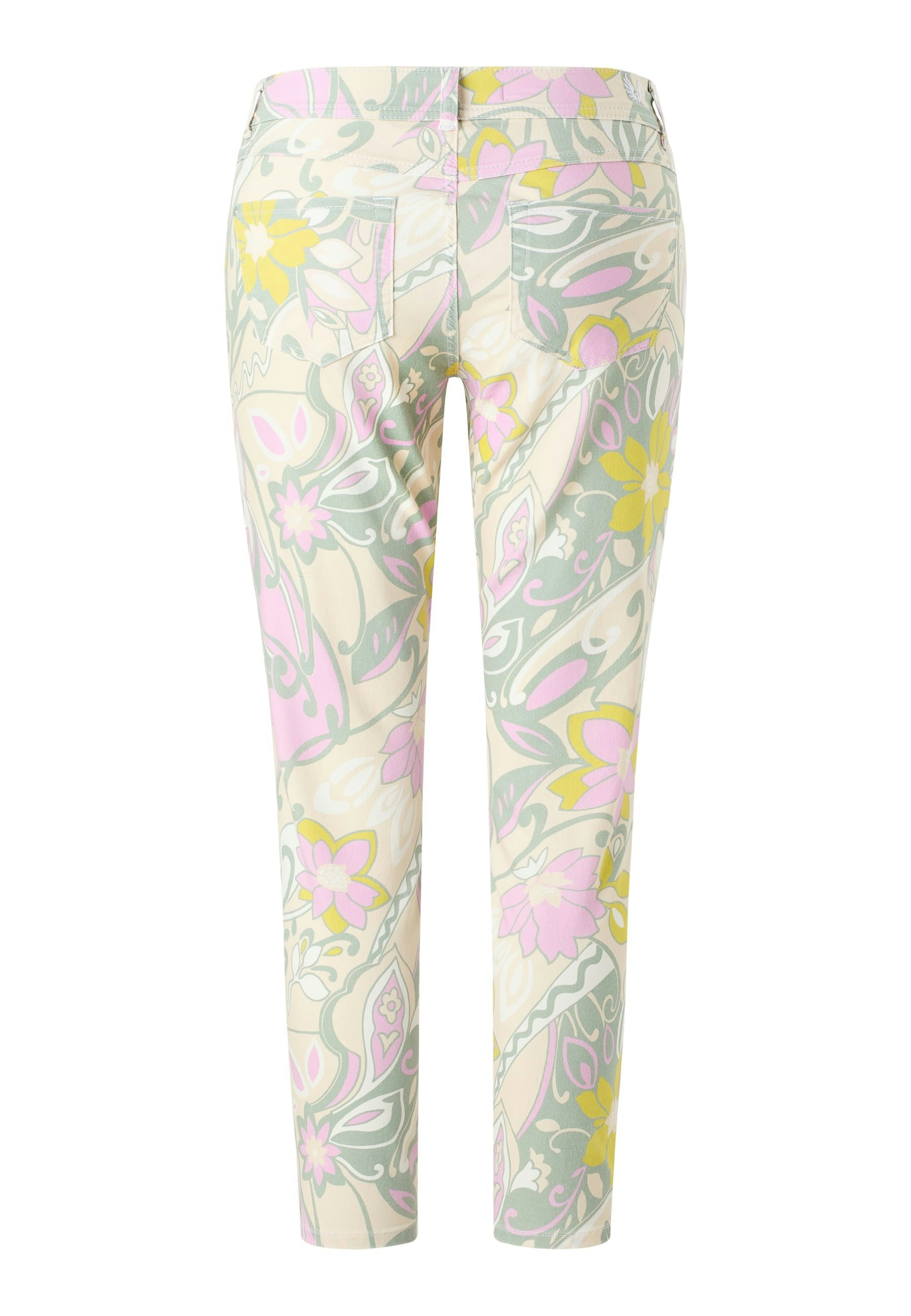 Hose Ornella mit Blumen-Print