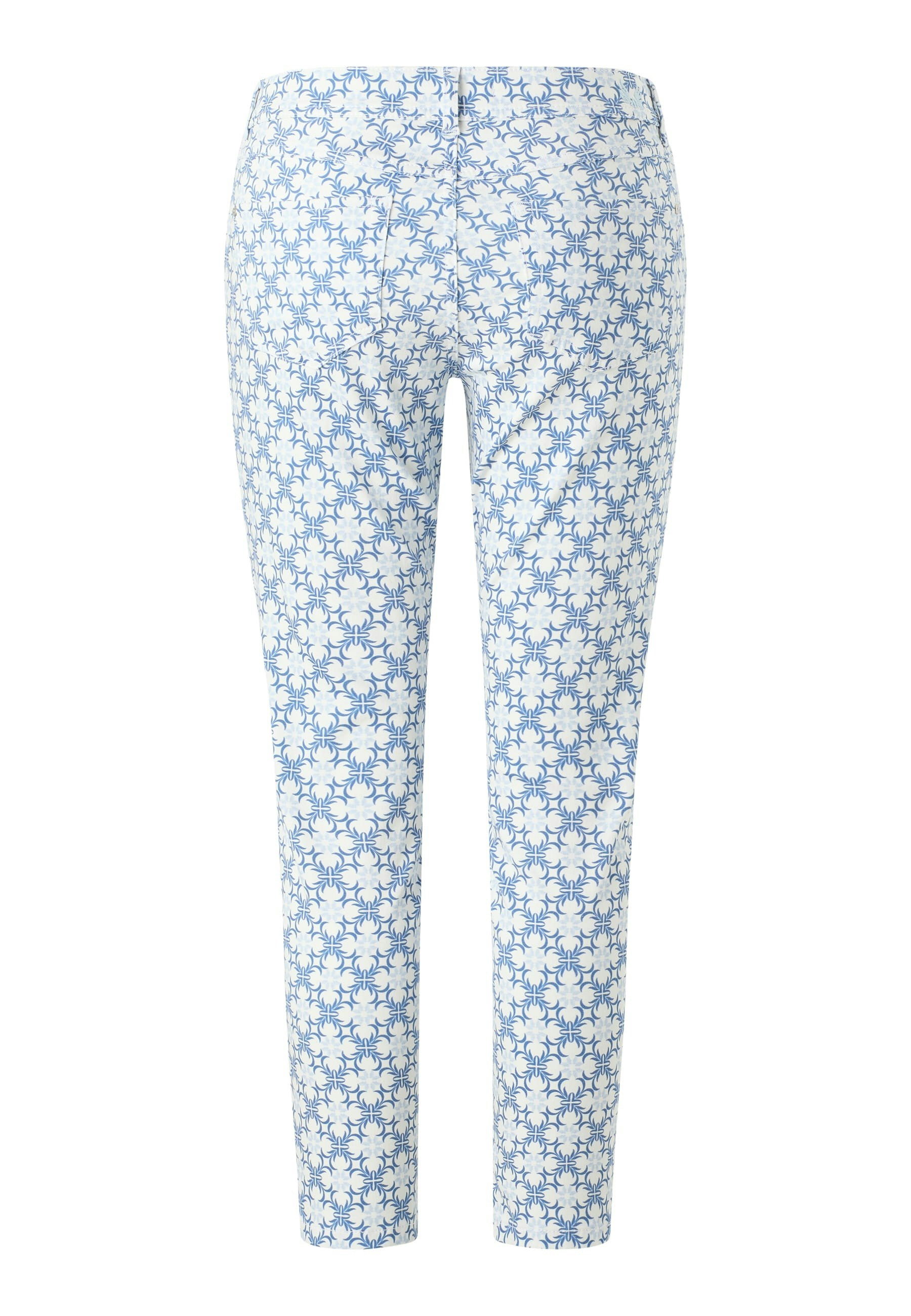 Hose Ornella mit floralem Print