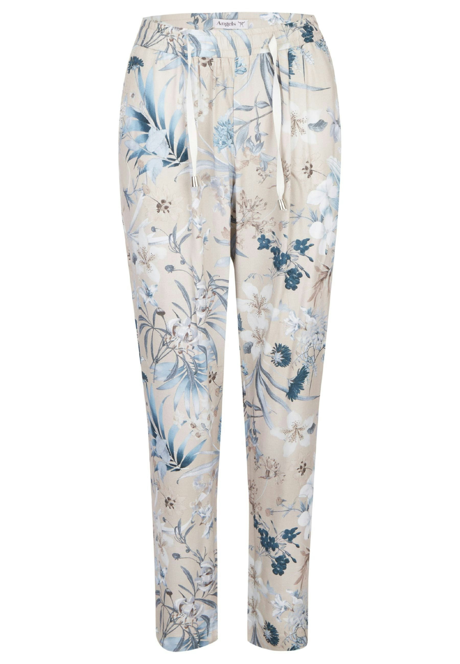 Elastic waist pants Louisa Jump Pleat