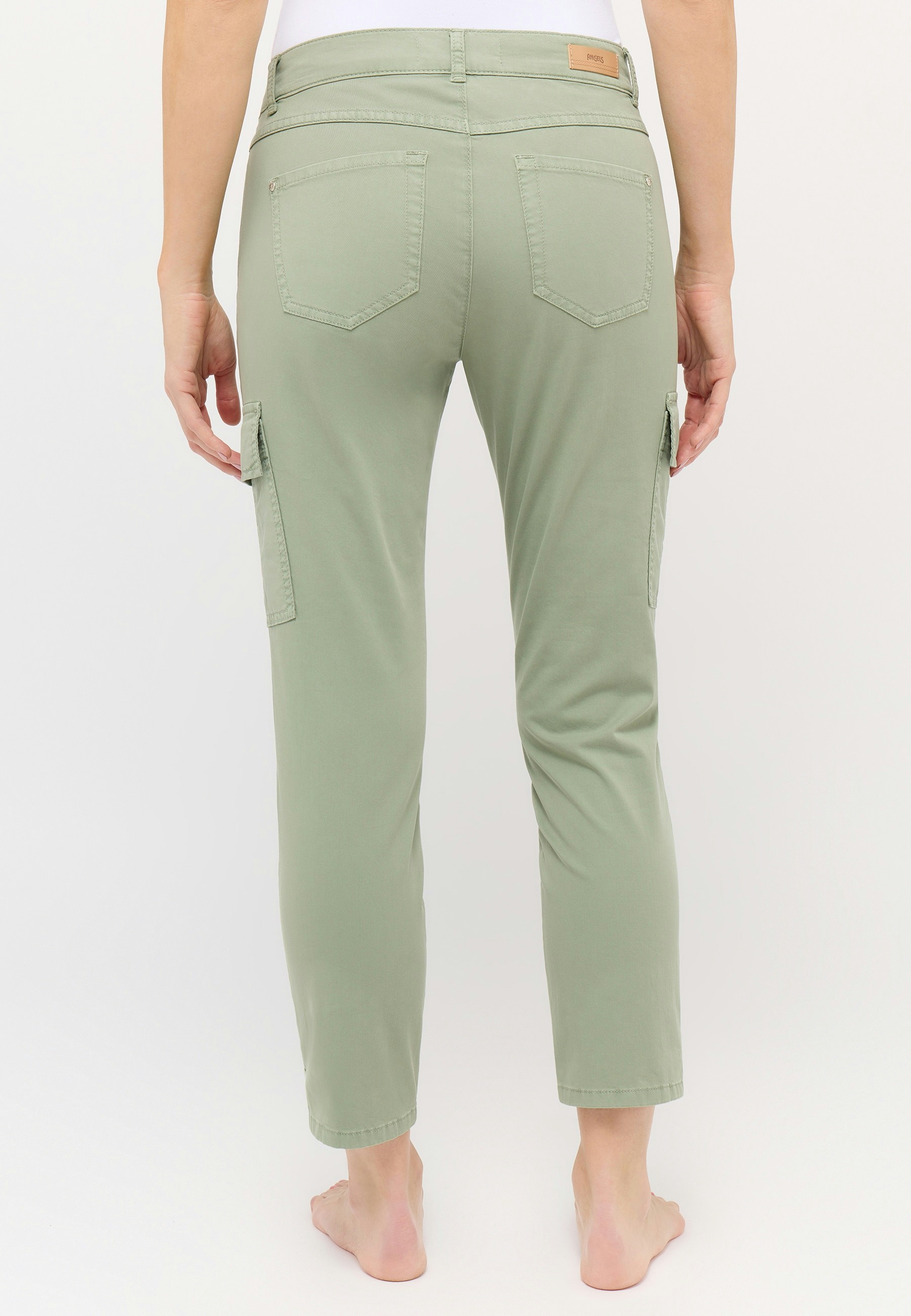 Hose Cici Crop Slit Cargo mit Summer Cotton