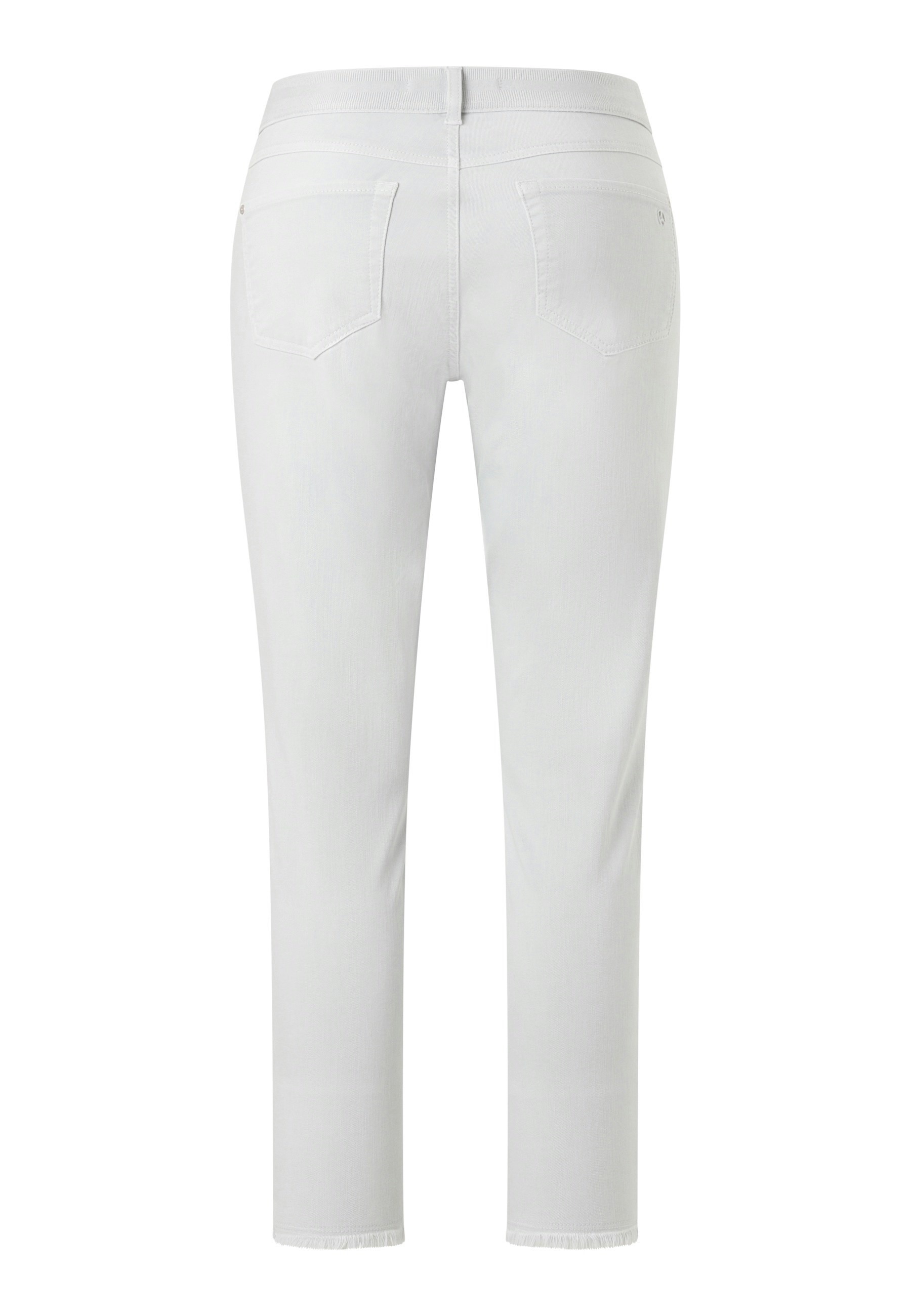 Jeans One Size Crop Fringe