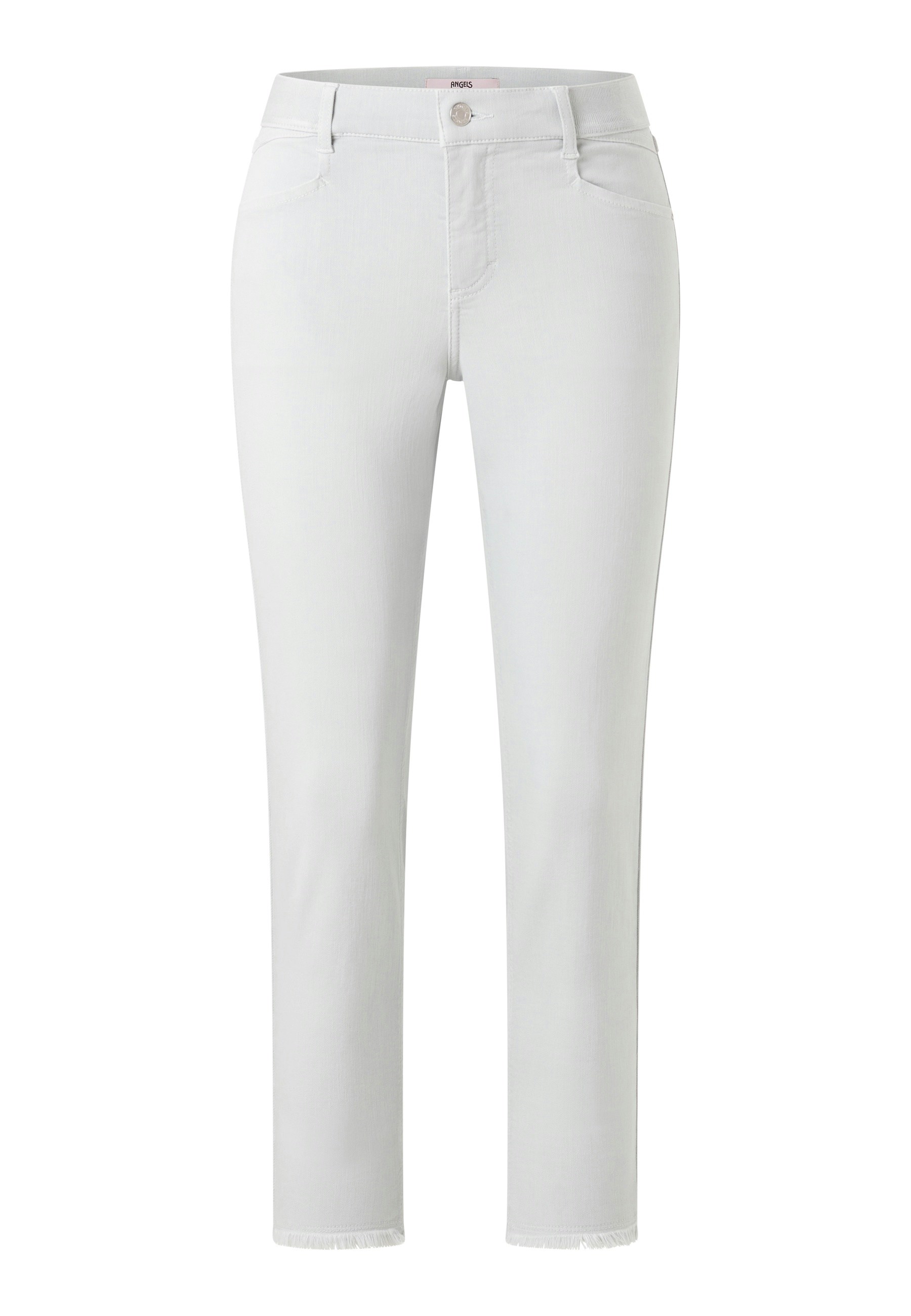 Jeans One Size Crop Fringe