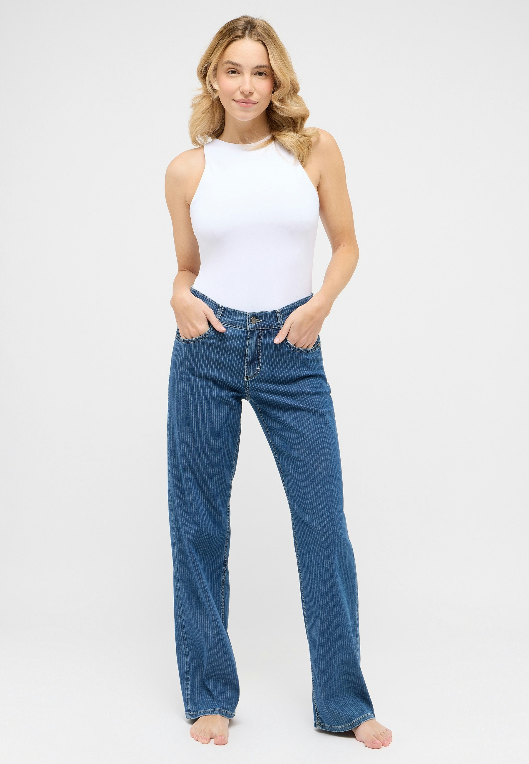 Jeans Liz mit Streifen