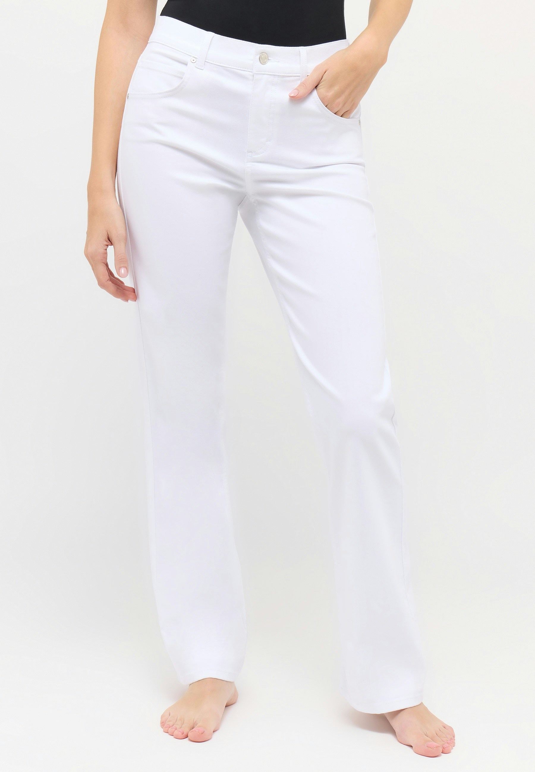 Jeans Lara mit weitem Bein