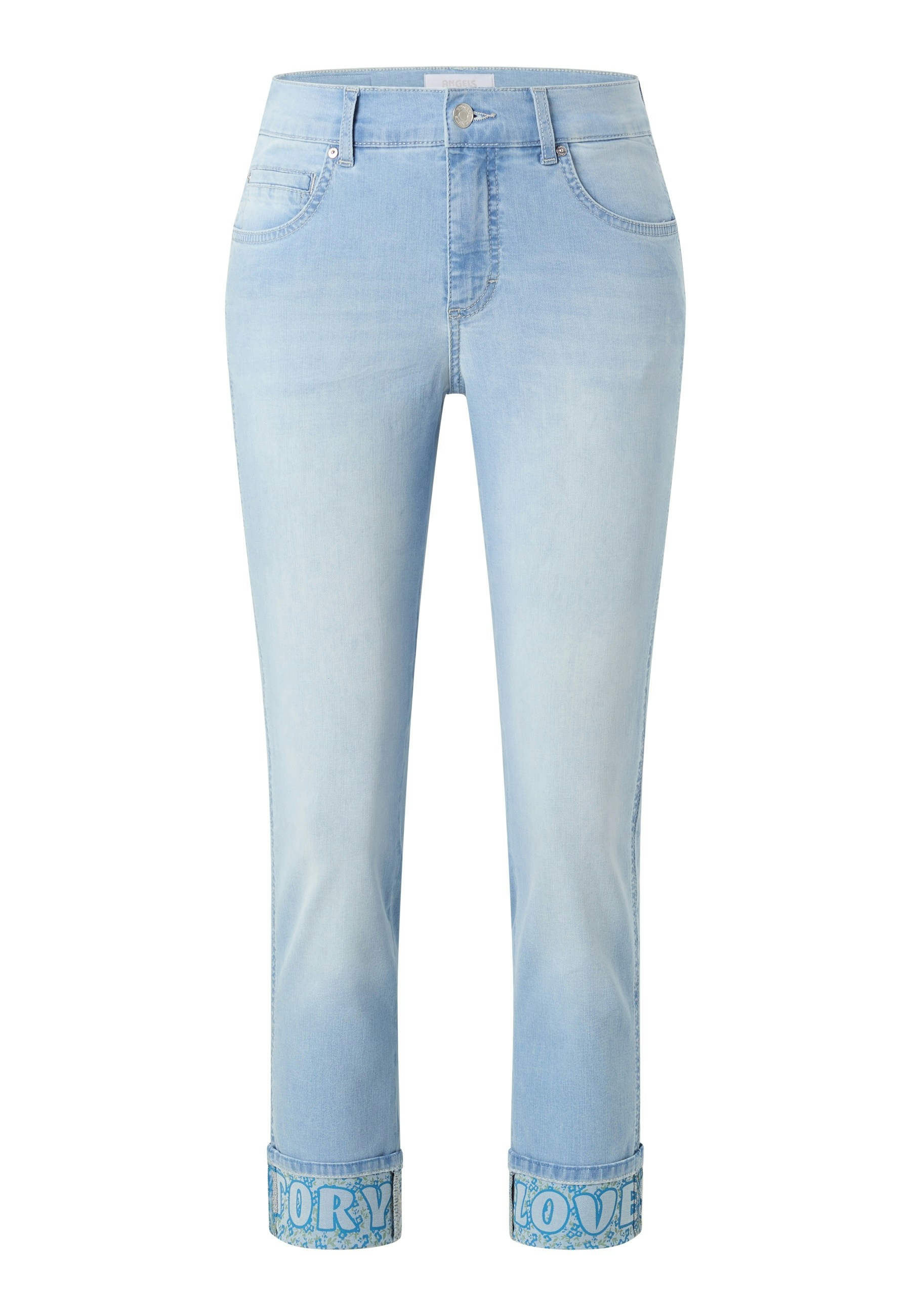 Jeans Cici Crop TU with lettering