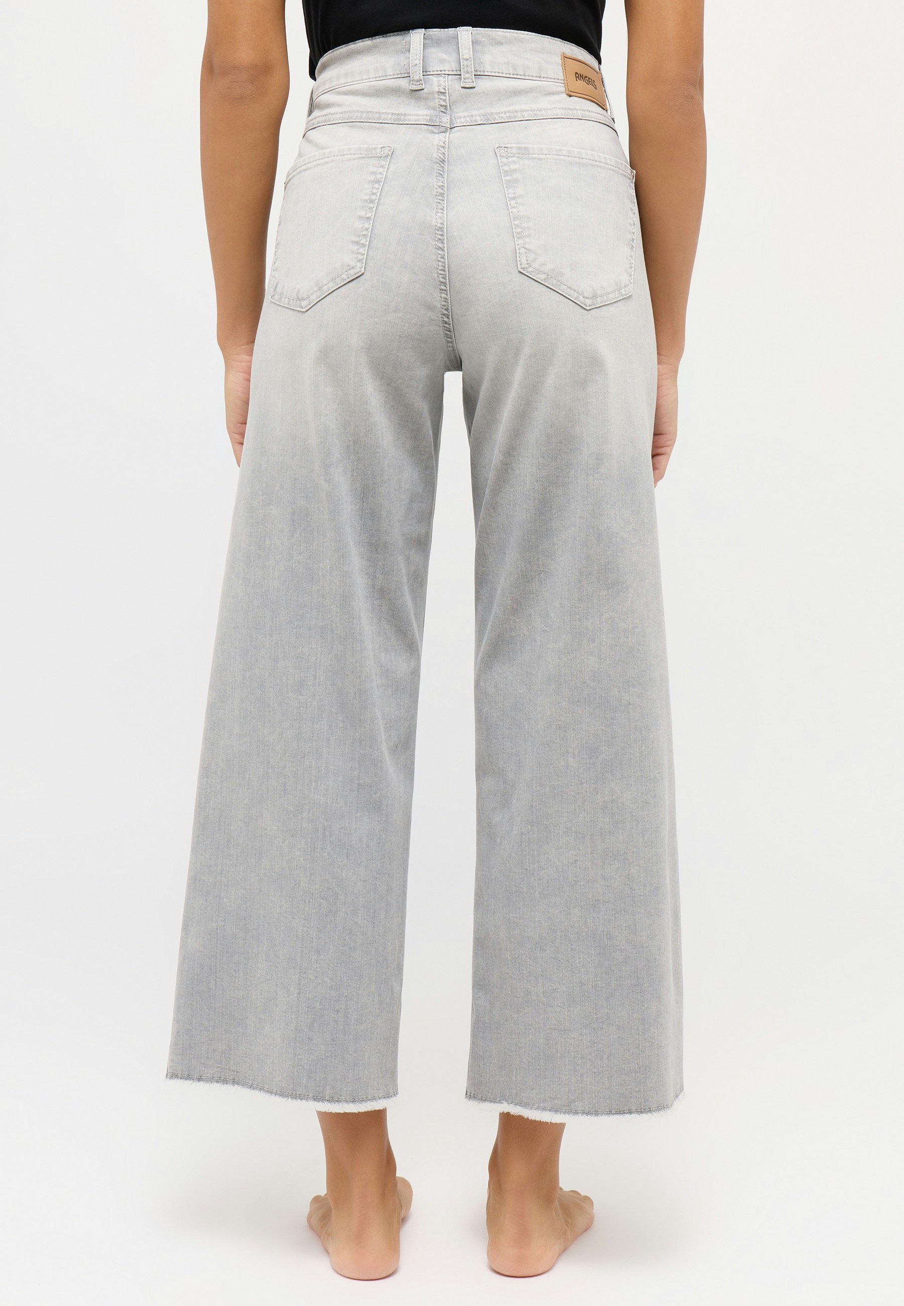 Jeans-Culotte Linn Fringe