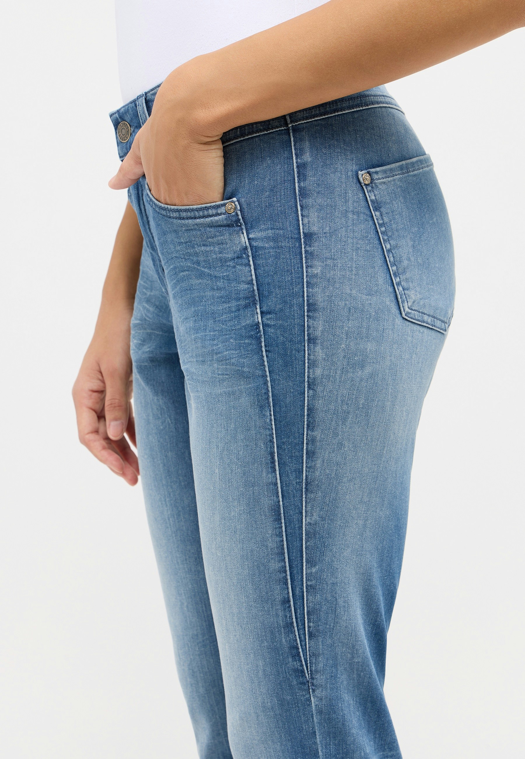 Jeans Ornella Seam with used wash