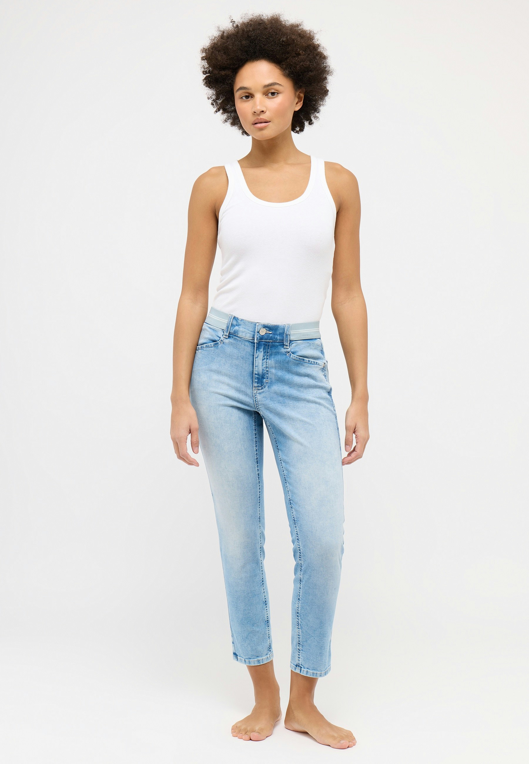 Jeans Ornella Sporty with stretch waistband