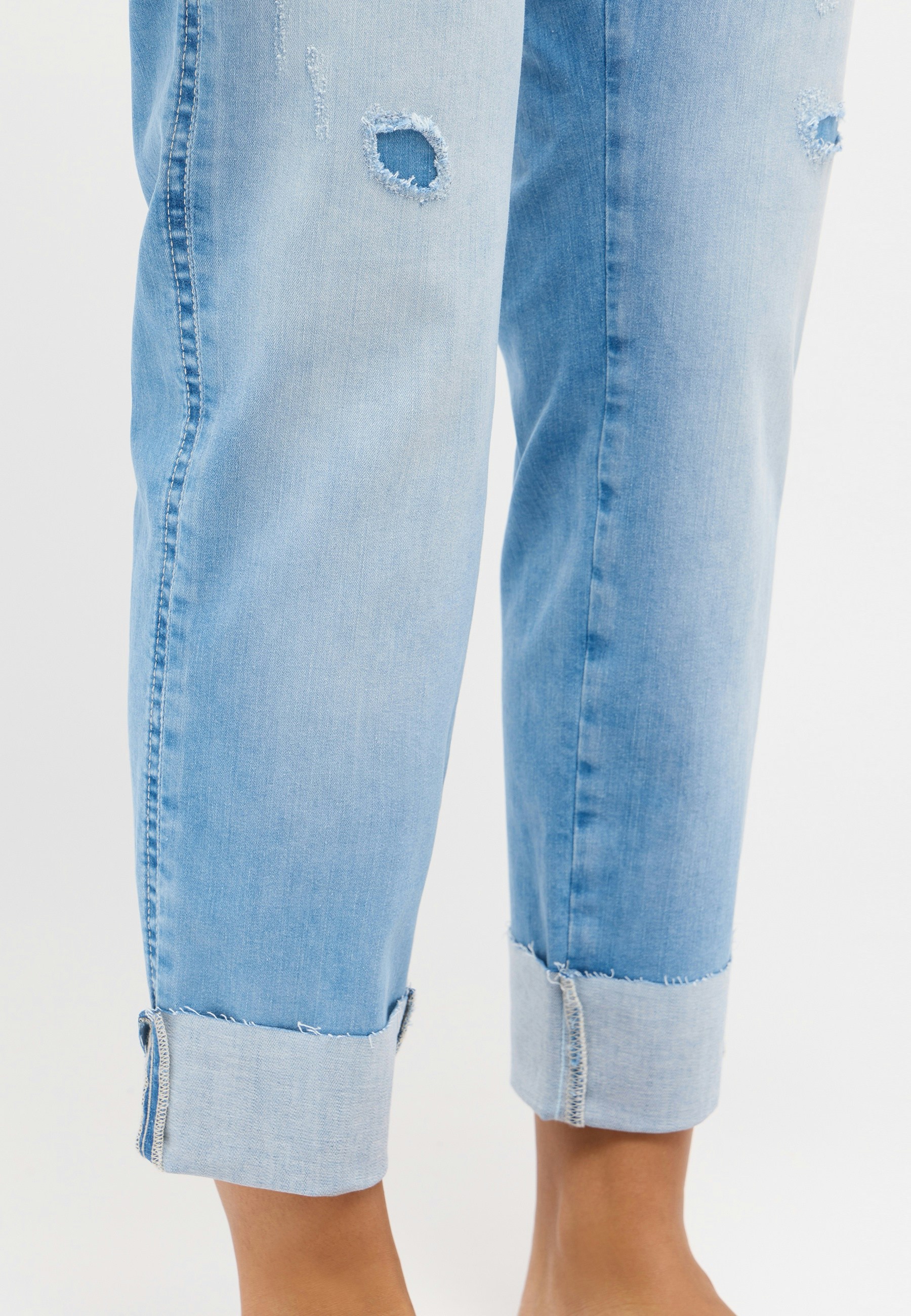 Jeans Darleen Crop TU Fringe