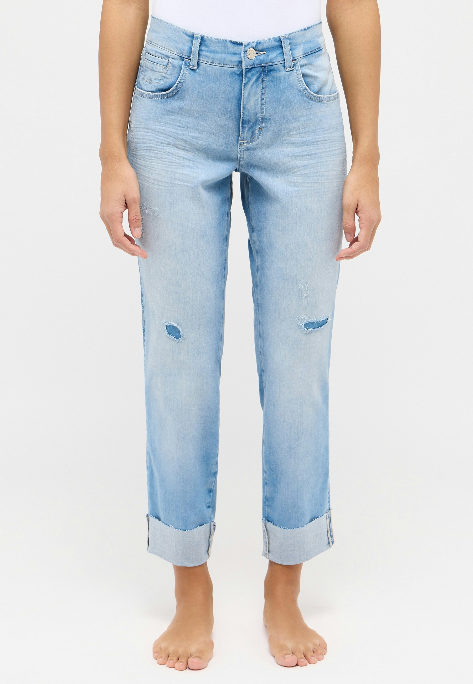 Jeans Darleen Crop TU Fringe