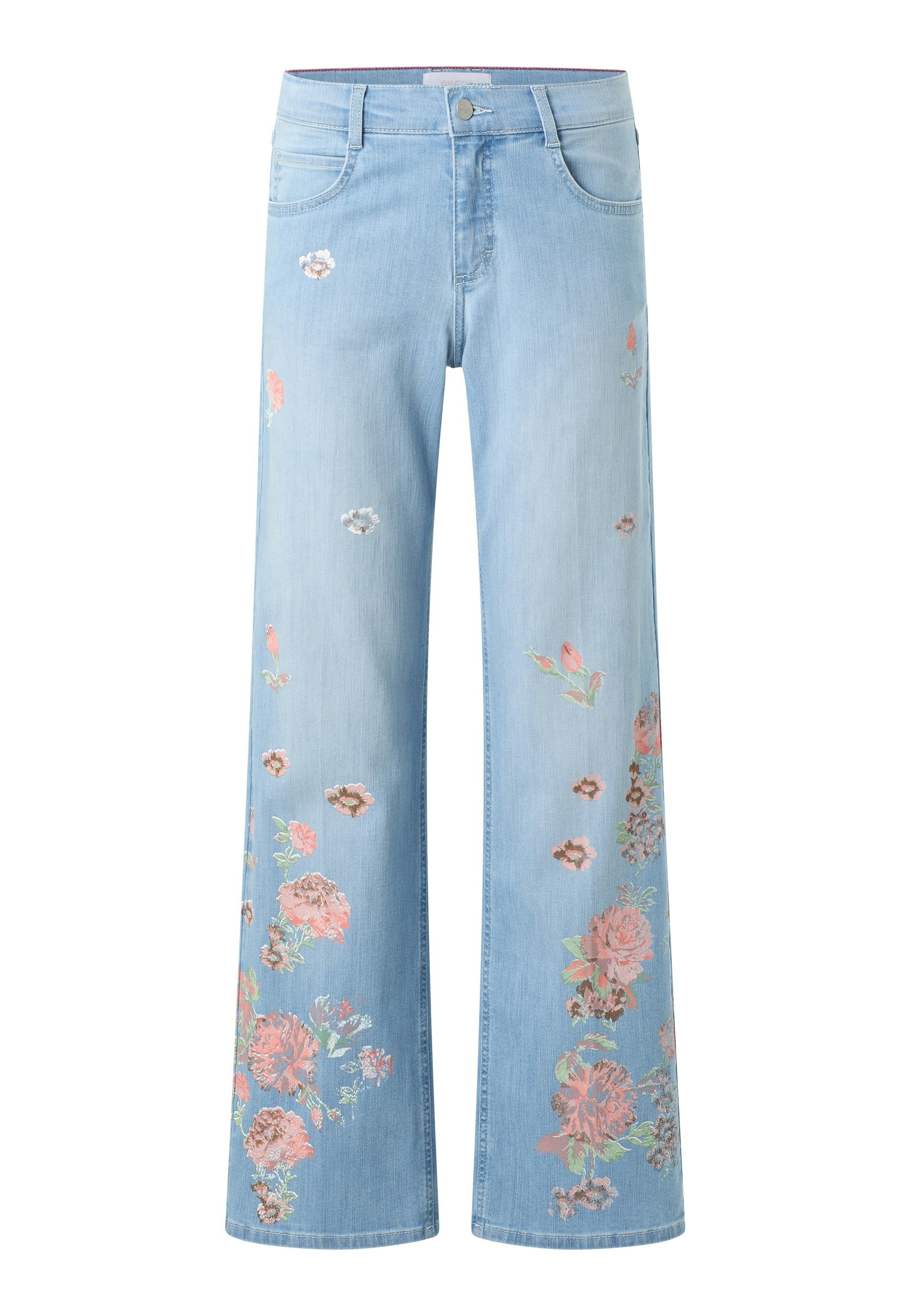 Jeans Liz with floral print