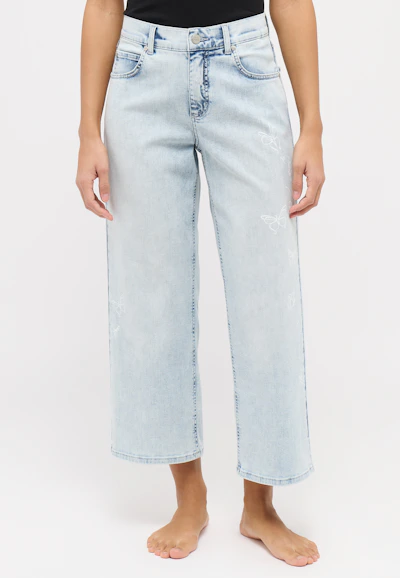 Jeans Linn with butterfly print