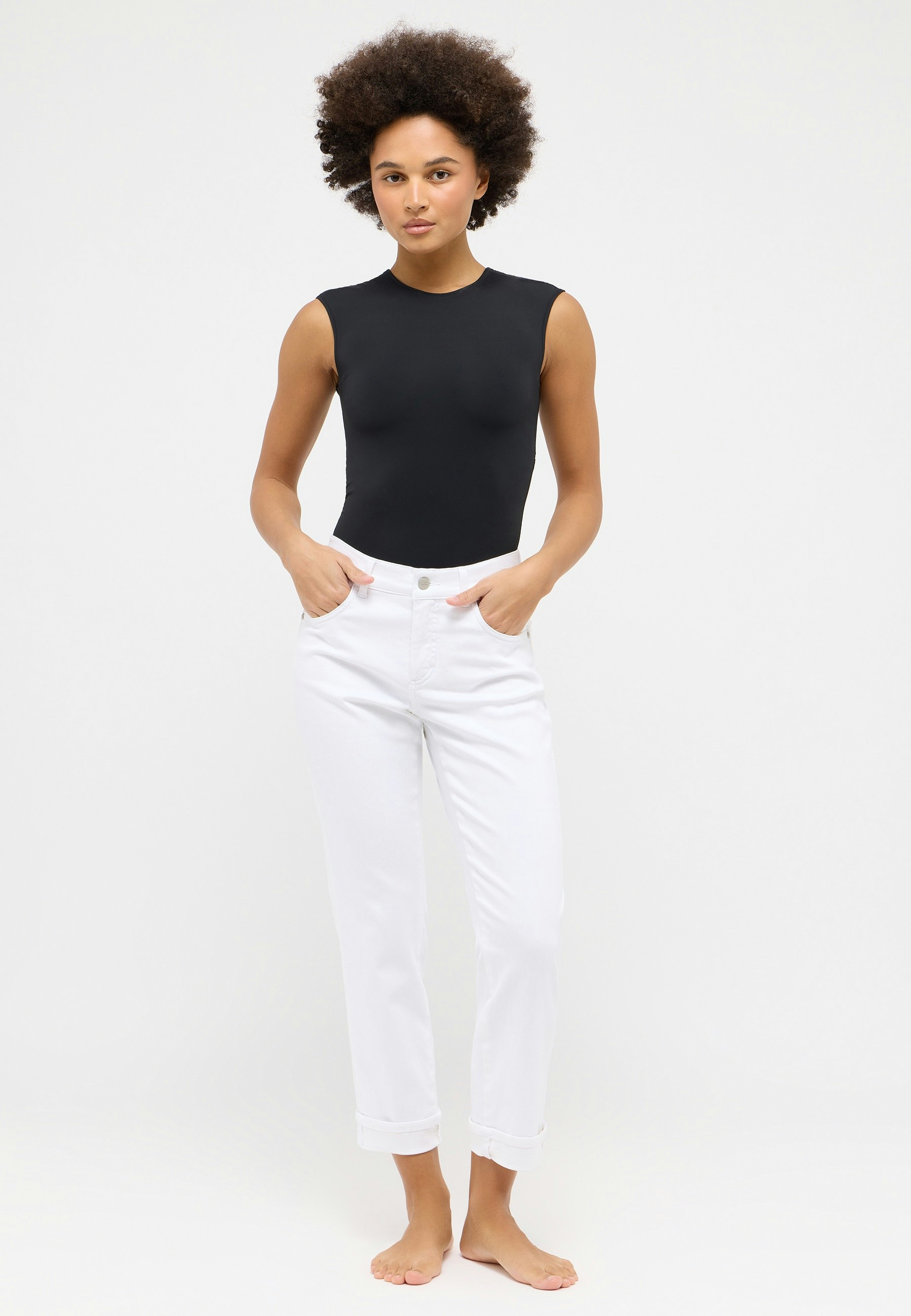 Basic-Jeans Darleen Crop TU