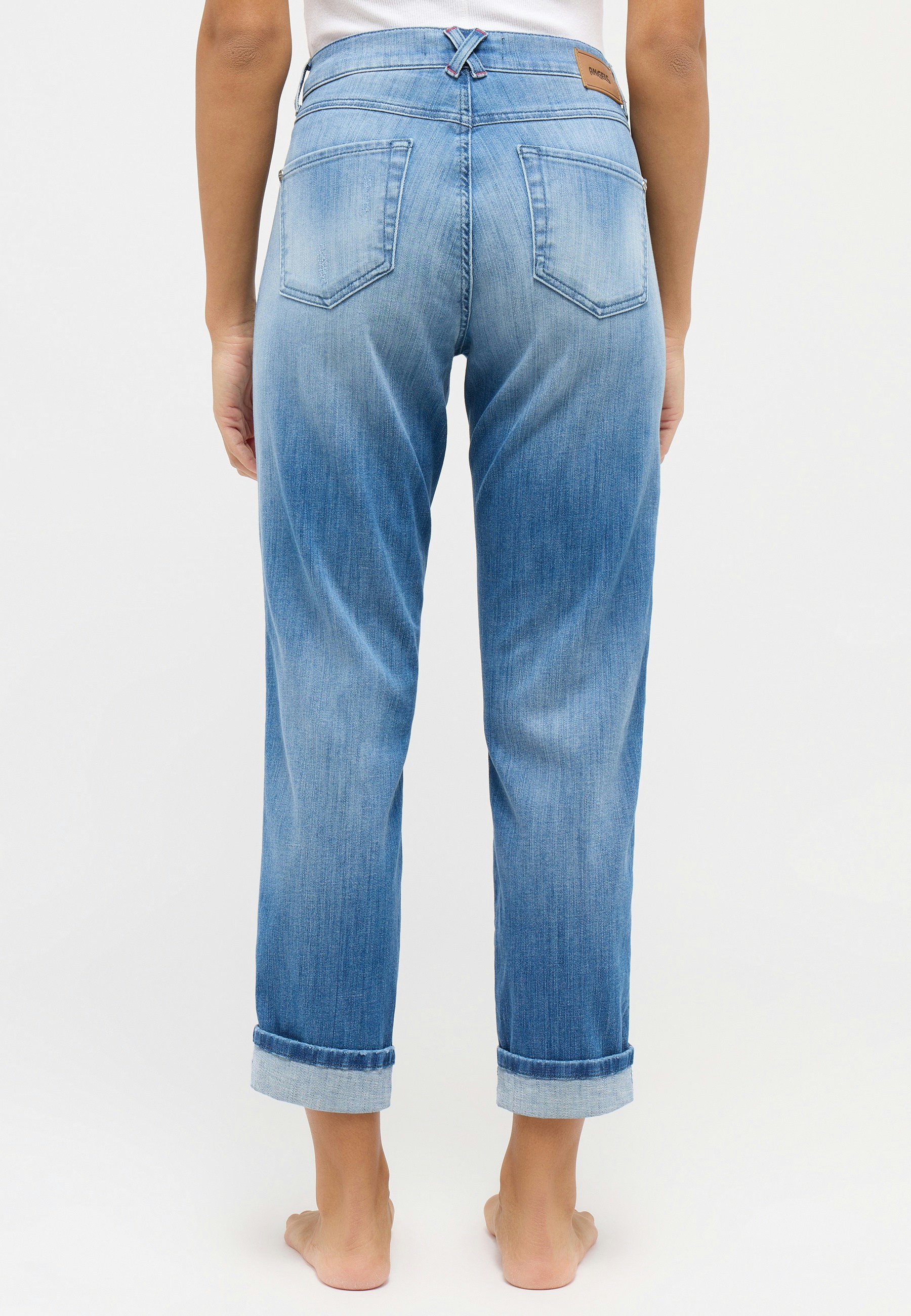 Jeans Darleen Crop TU with patches