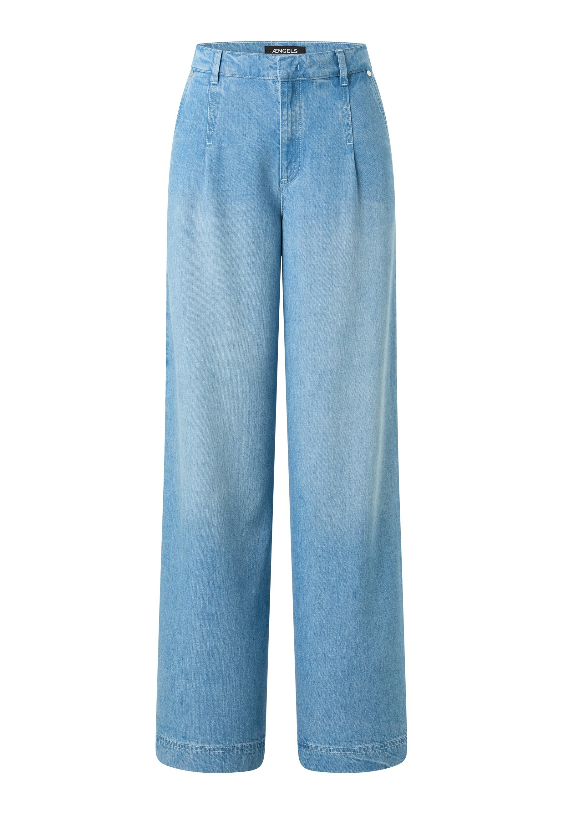 Hose Palazzo mit Used-Waschung