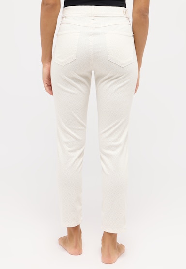 Jeans Ornella mit floralem Muster