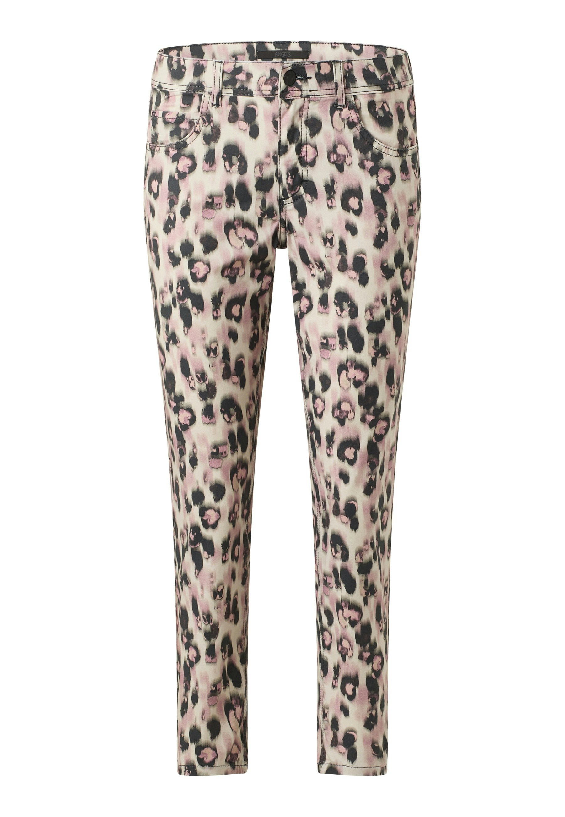 Hose Ornella mit Leo-Print