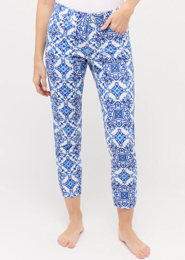 Hose Ornella mit Ornamenten