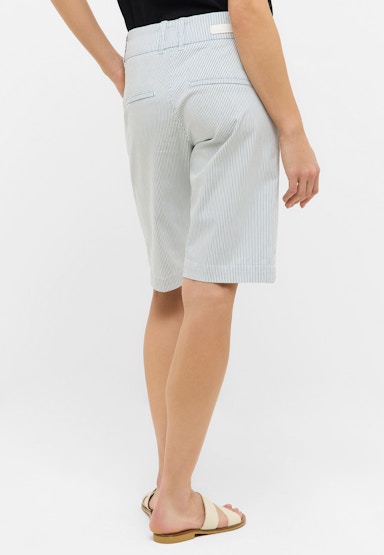Jeans Bermuda Chic mit Streifen