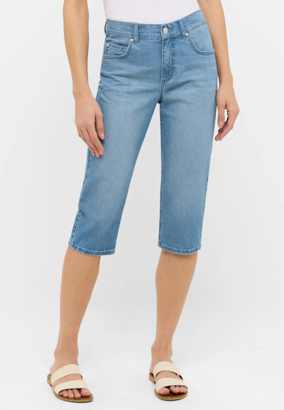 Capri-Jeans Anacapri im Used-Look
