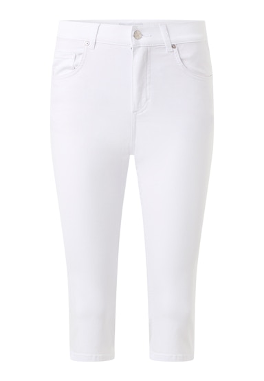 Jeans Capri TU mit Used-Look