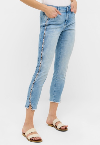 Jeans Ornella Detail Fringe Leo