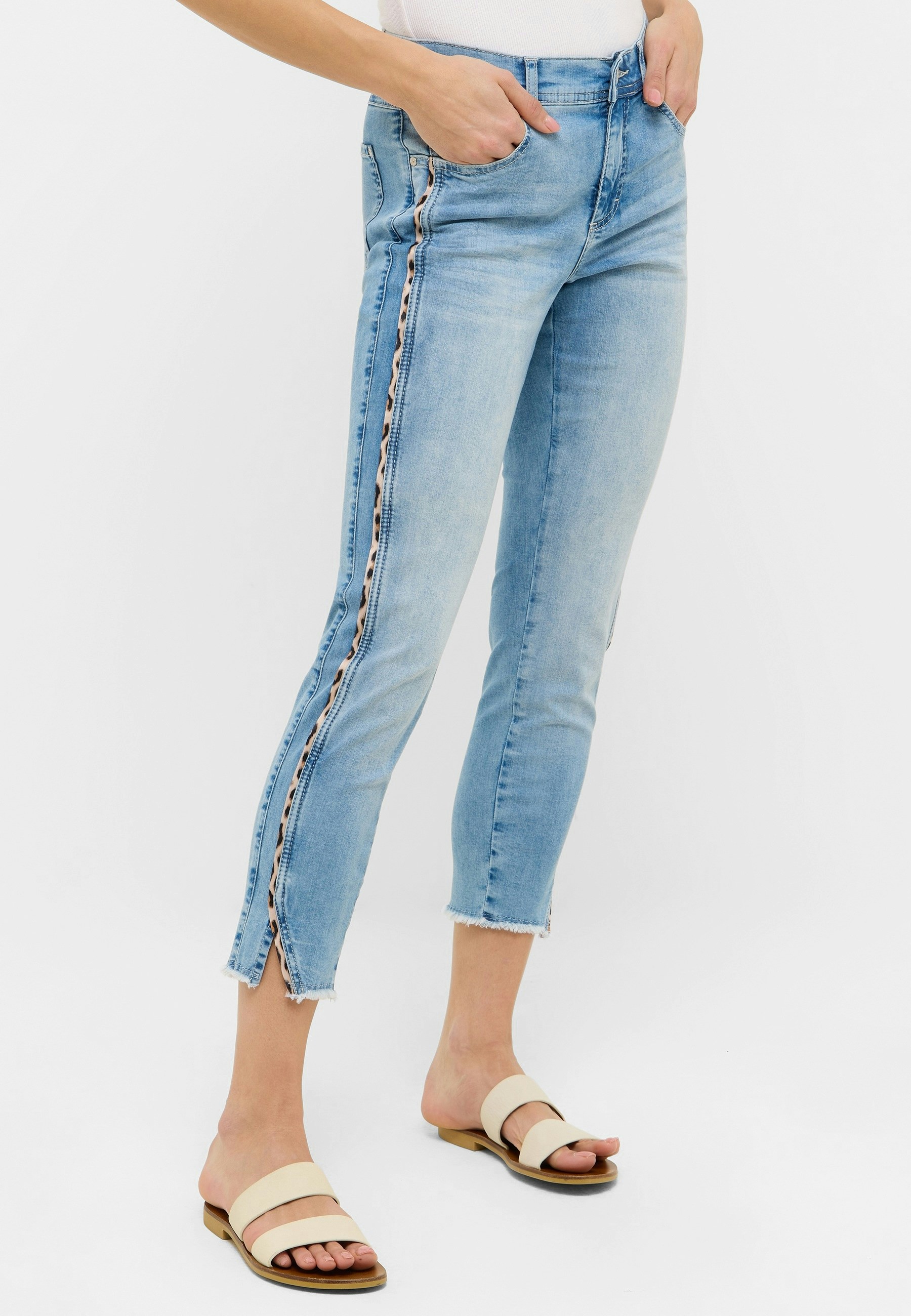 Jeans Ornella Detail Fringe Leo