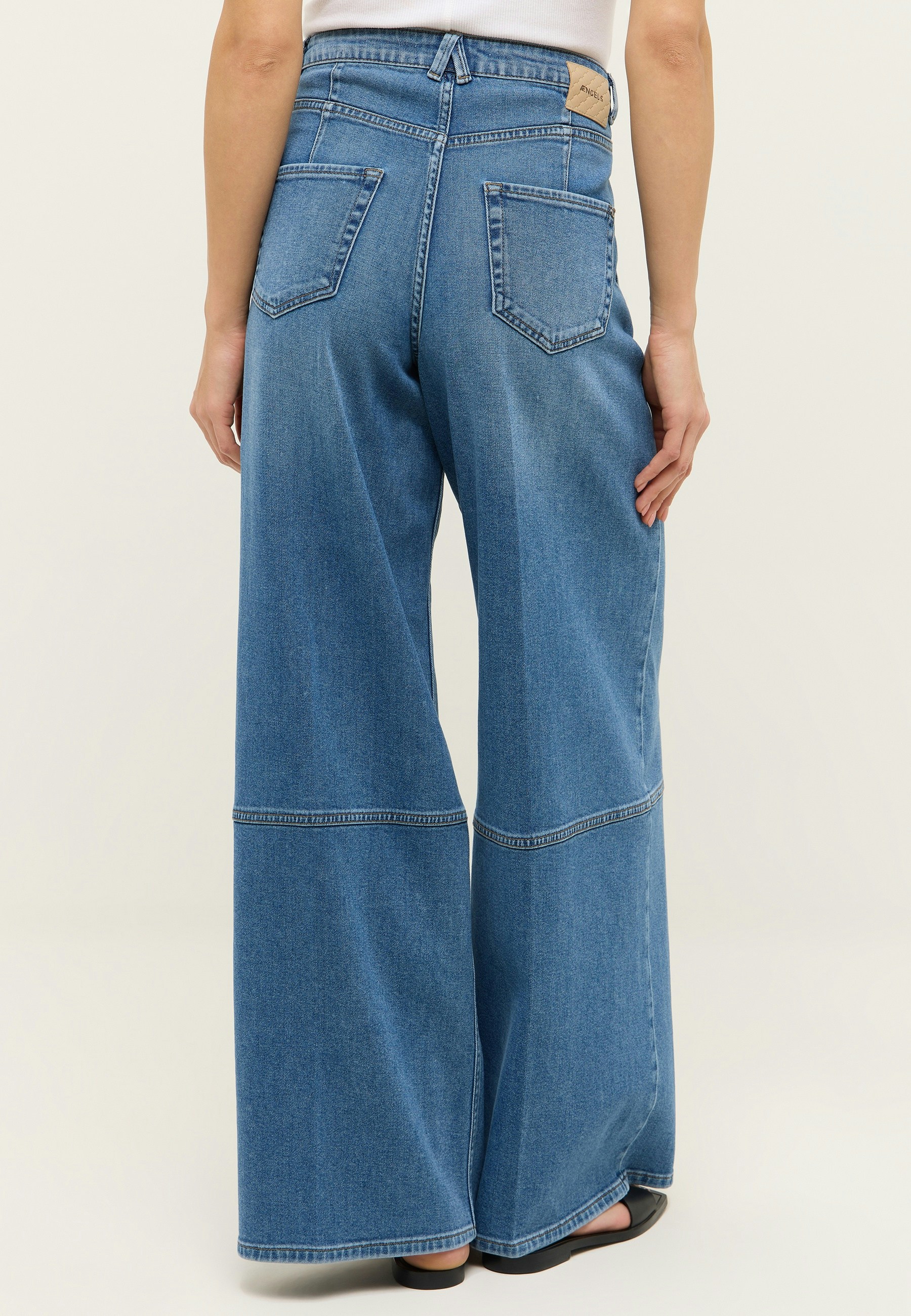 Jeans Seamed Palazzo