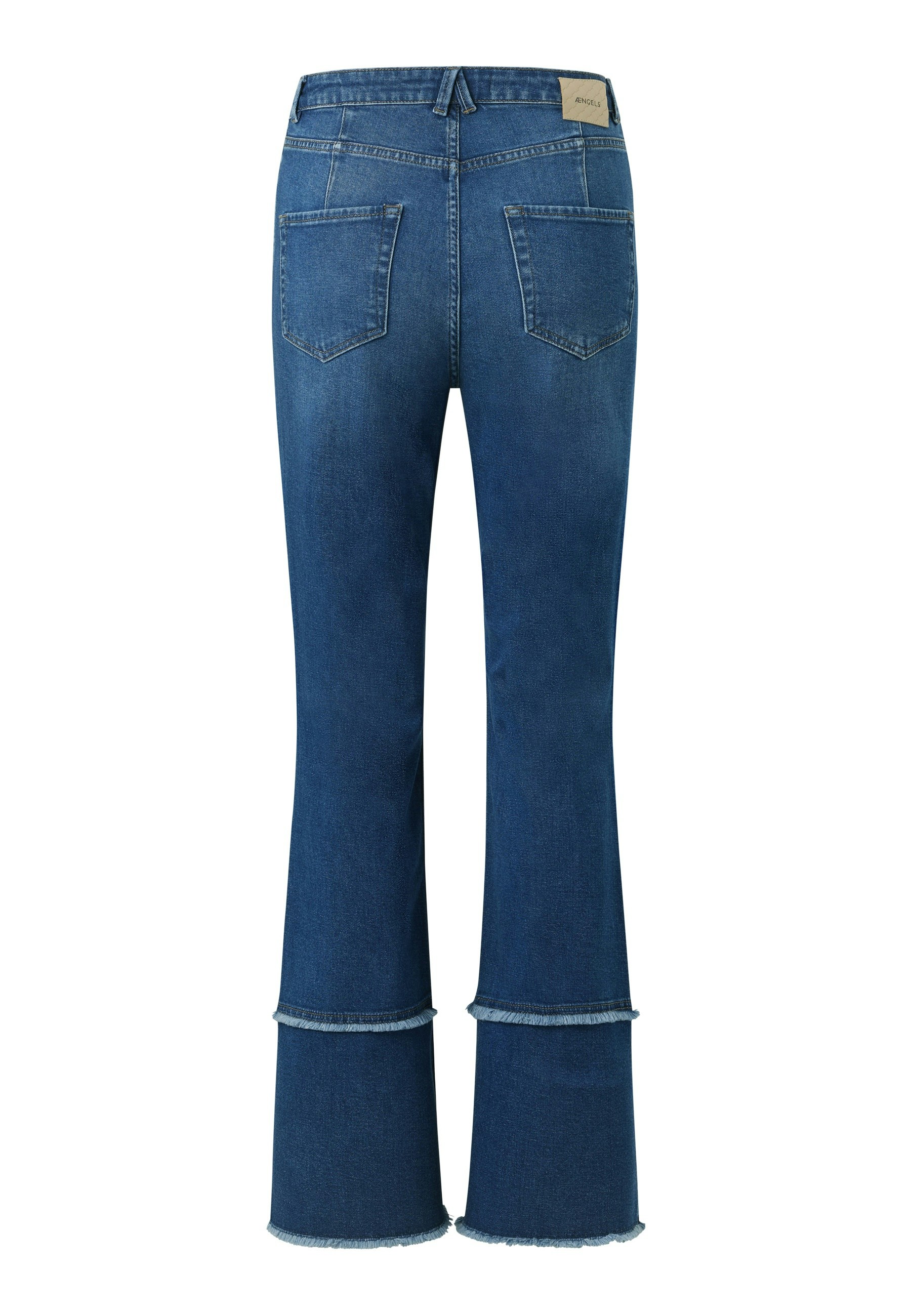 Jeans Fringed Bootcuts