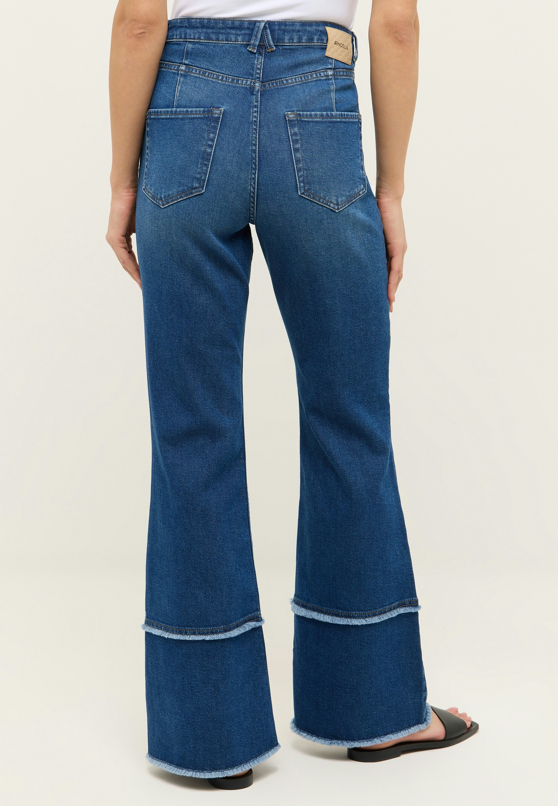 Jeans Fringed Bootcuts