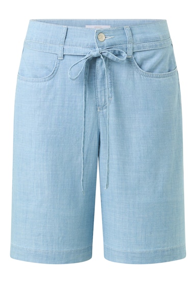 Wide Leg Short Belt Pants