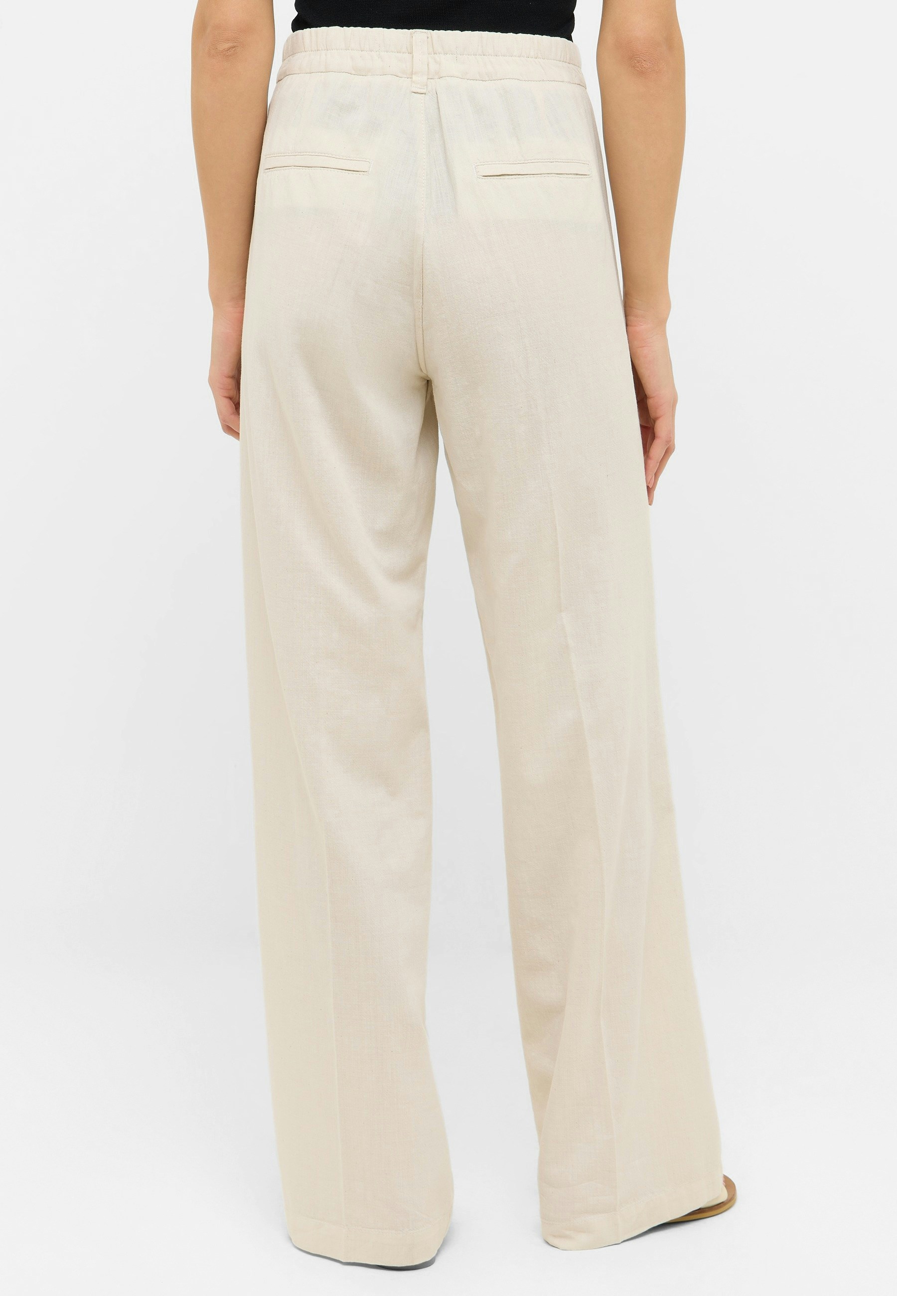 Liz Jump Pants with Linen Look