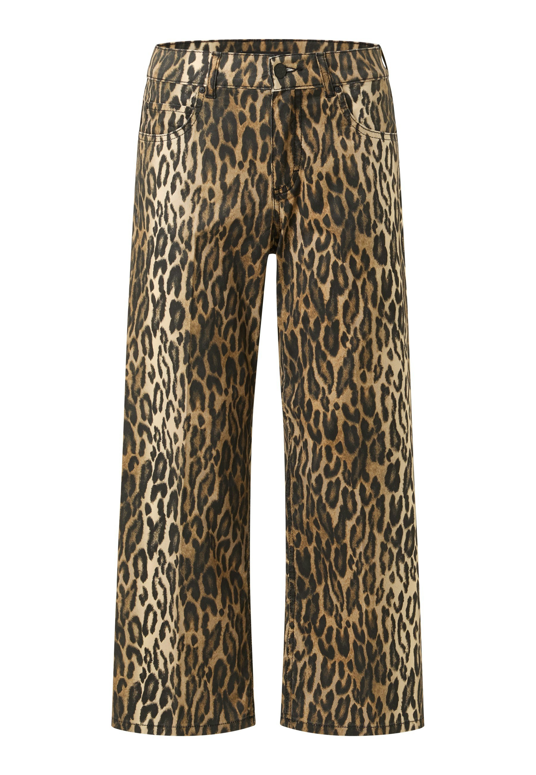 Linn Pants with Leopard Print