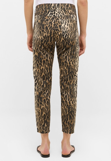 Ornella Pants with Leopard Print