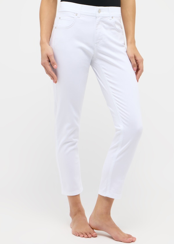 Jeans Ornella mit Used-Waschung