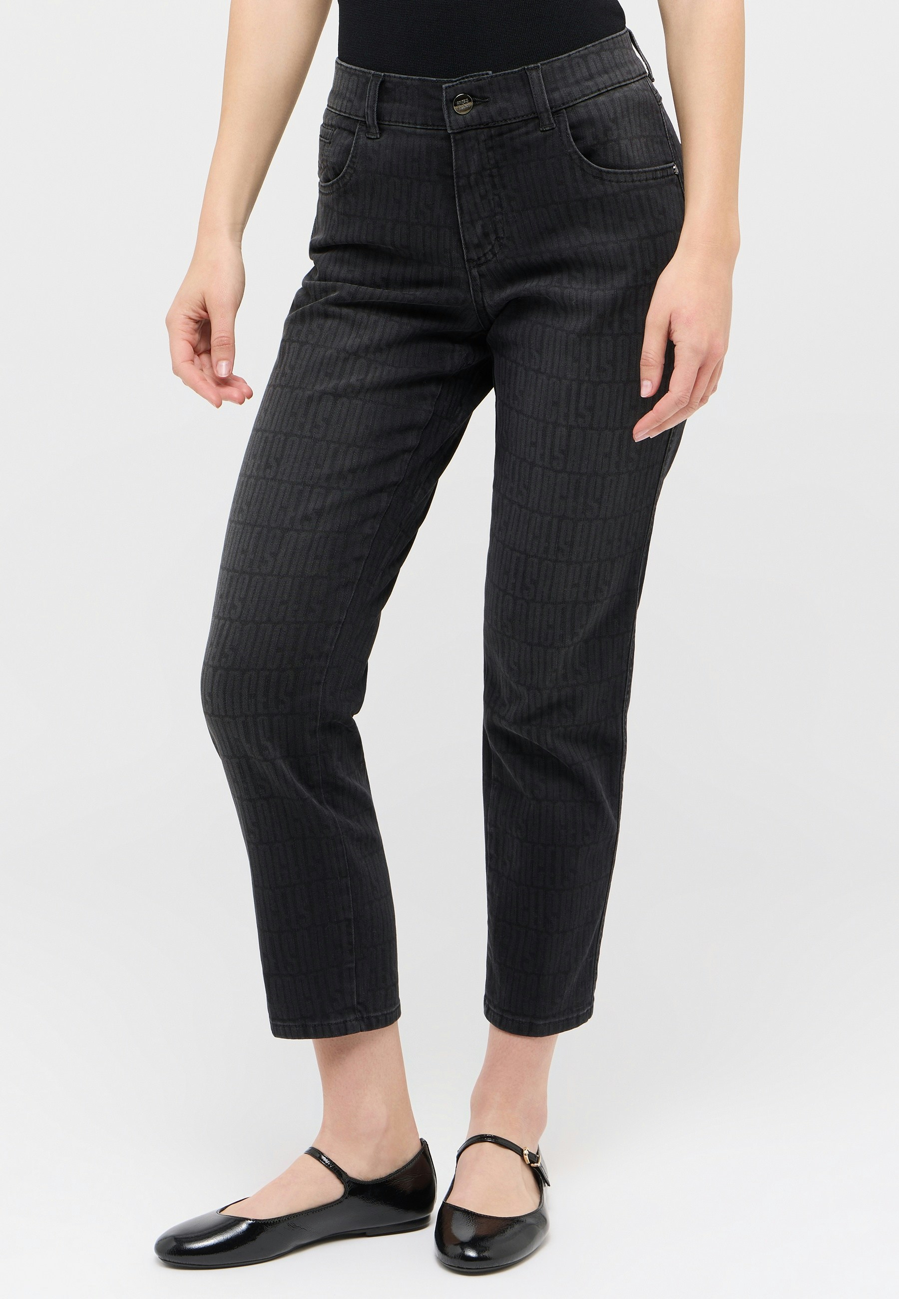 Logomania-Jeans Darleen Crop