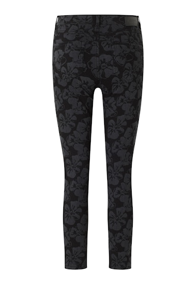 Jeans Ornella mit floralem Muster