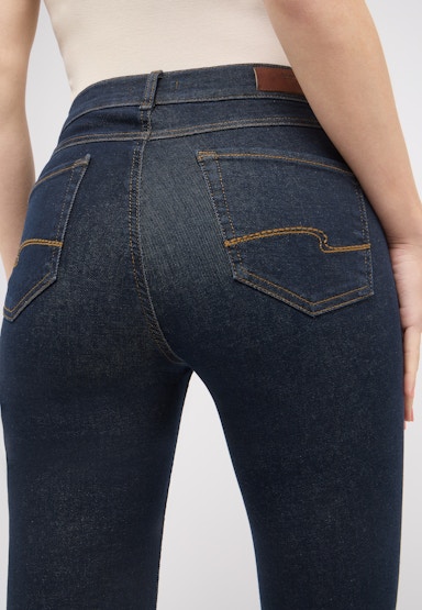 Jeans Skinny mit Used-Waschung