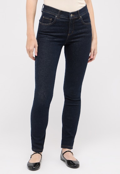 Jeans Skinny mit Used-Waschung