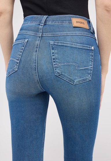 Jeans Skinny mit Used-Waschung