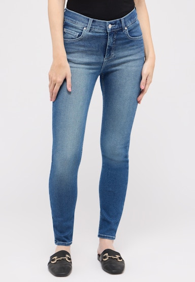 Jeans Skinny mit Used-Waschung