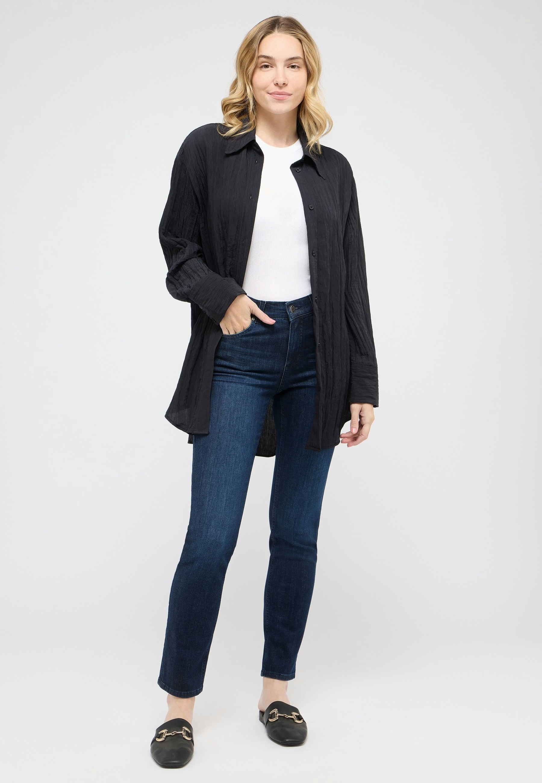 Jeans Cici mit authentischem Denim