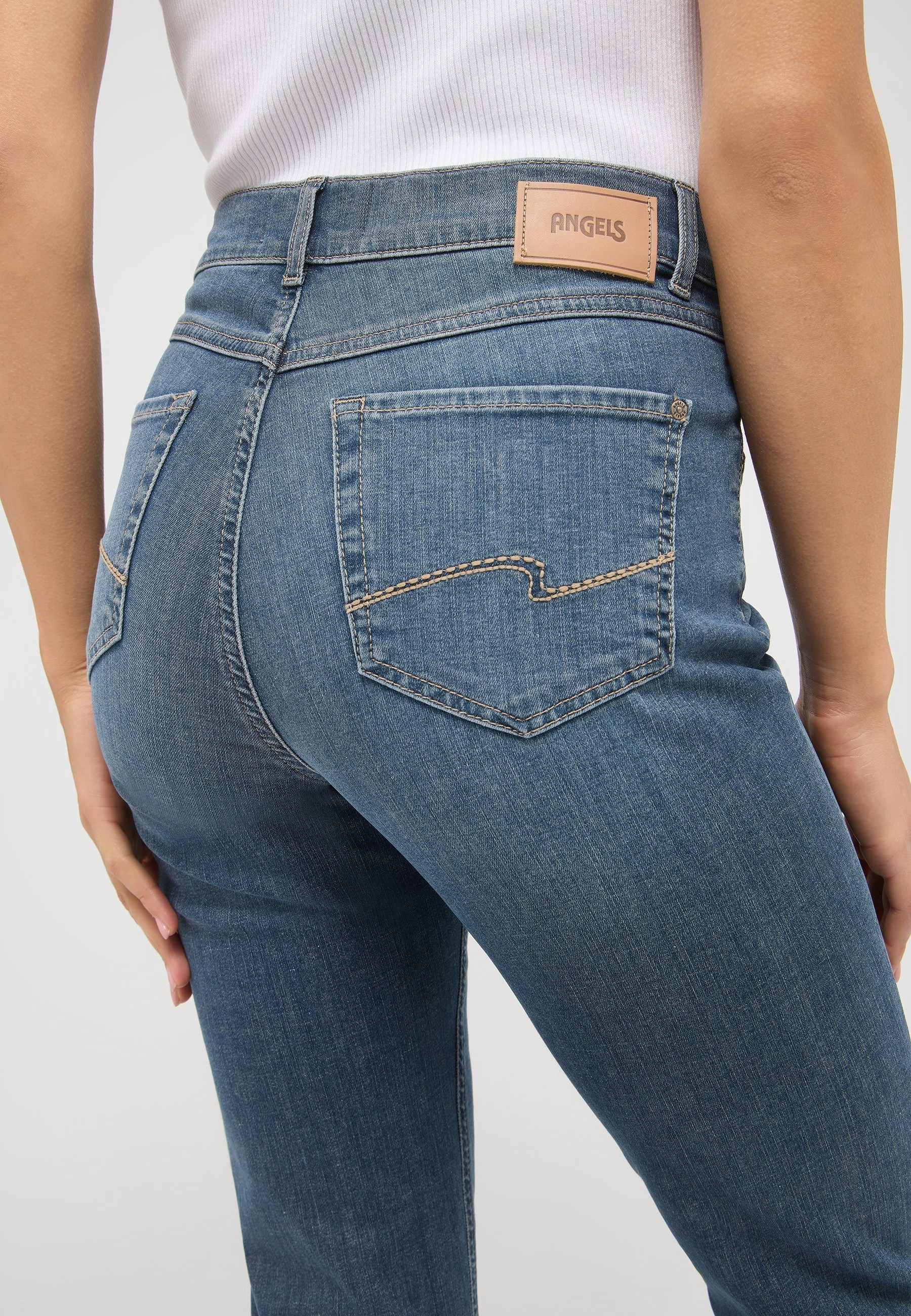Jeans Cici mit authentischem Denim