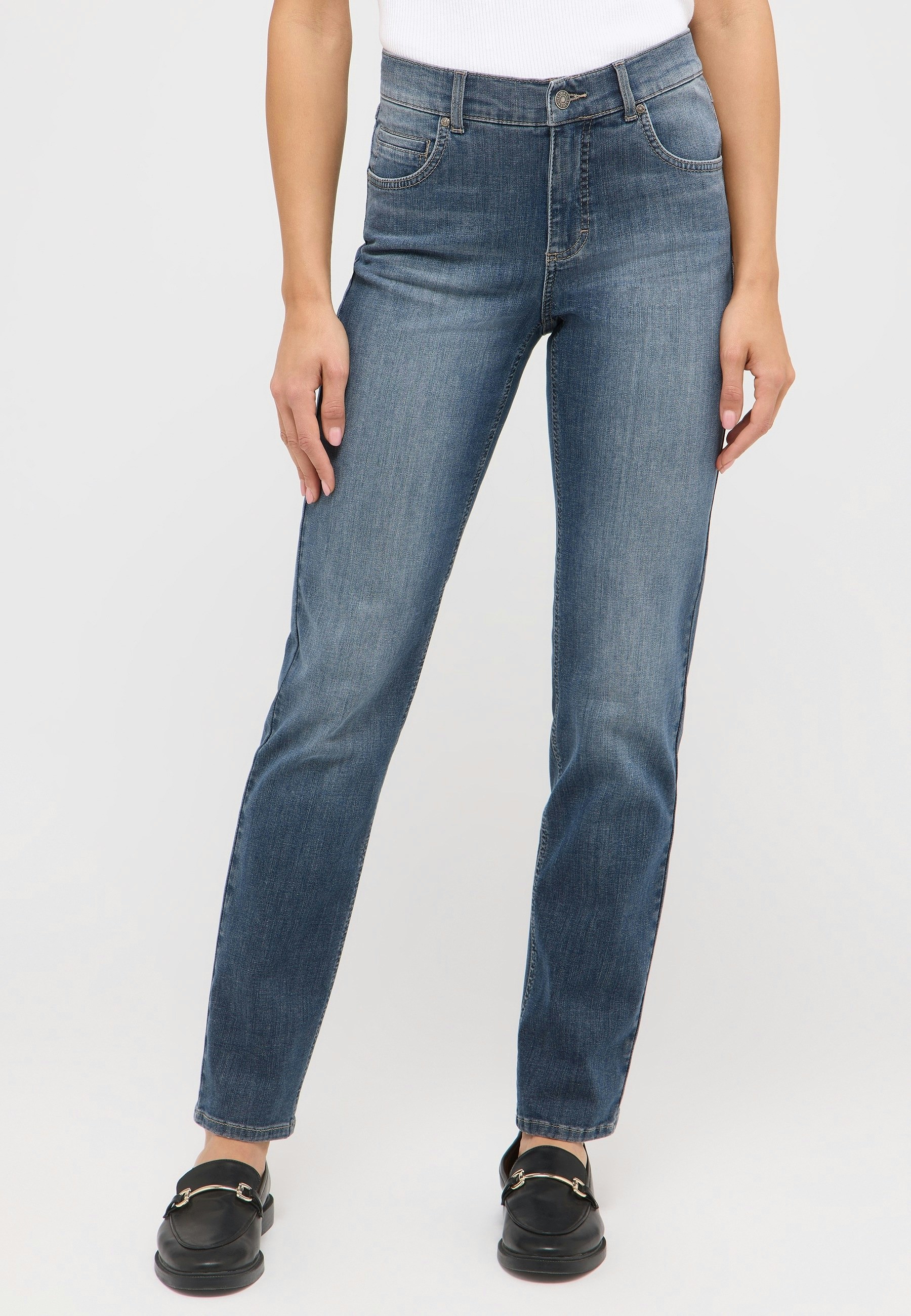 Jeans Cici mit authentischem Denim